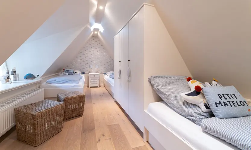 Schlafzimmer mit Einzelbetten